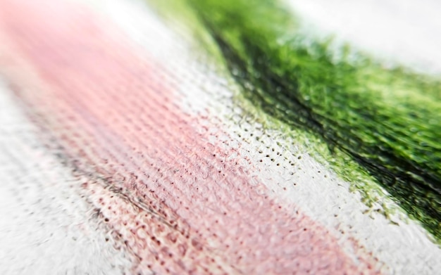 Detail vyšívanej látky